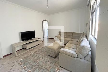 Sala de apartamento para alugar com 2 quartos, 80m² em Estuário, Santos