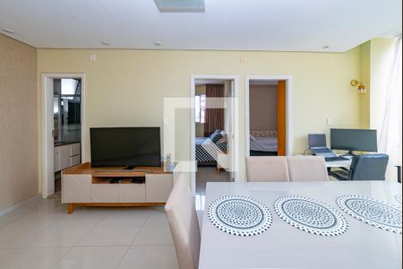 Sala de apartamento à venda com 2 quartos, 60m² em Buritis, Belo Horizonte