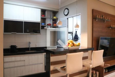 Cozinha de apartamento à venda com 2 quartos, 60m² em Barra Funda, São Paulo