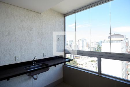 Sala de apartamento para alugar com 2 quartos, 130m² em Serra, Belo Horizonte