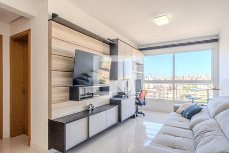 Sala de apartamento à venda com 2 quartos, 68m² em Santana, Porto Alegre