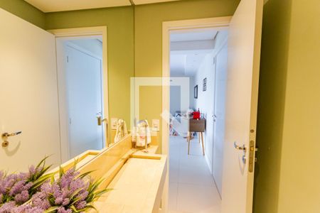 Lavabo de apartamento à venda com 2 quartos, 78m² em Campestre, Santo André