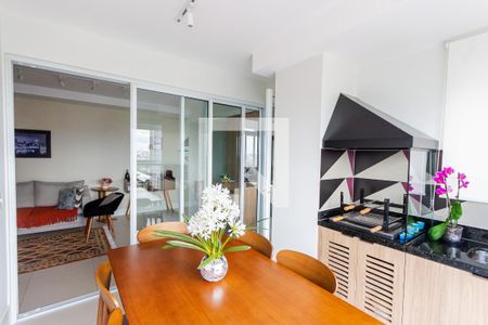 Varanda de apartamento à venda com 2 quartos, 78m² em Campestre, Santo André