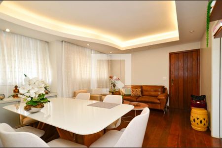 Sala de apartamento à venda com 2 quartos, 80m² em Santo Antônio, Belo Horizonte