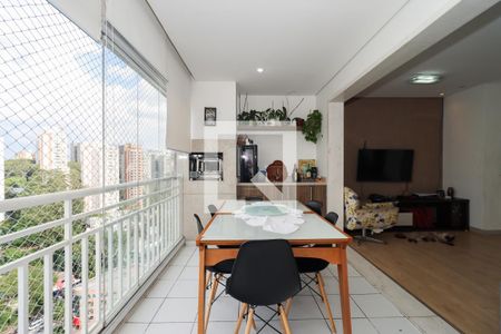 Varanda da Sala de apartamento à venda com 3 quartos, 98m² em Morumbi, São Paulo