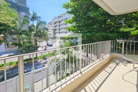 Varanda - Sala de apartamento para alugar com 3 quartos, 110m² em Balneario Cidade Atlantica, Guarujá