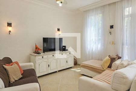 Sala de apartamento para alugar com 3 quartos, 110m² em Balneario Cidade Atlantica, Guarujá