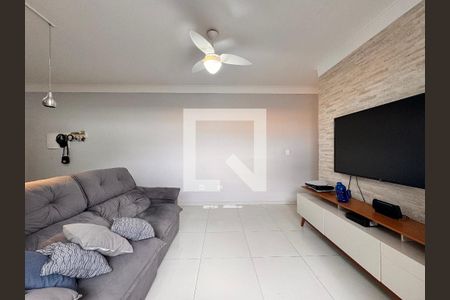 Sala de apartamento à venda com 3 quartos, 85m² em Parque das Nações, Santo André