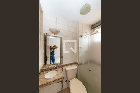 Banheiro da Suíte de apartamento para alugar com 3 quartos, 120m² em Salgado Filho, Belo Horizonte