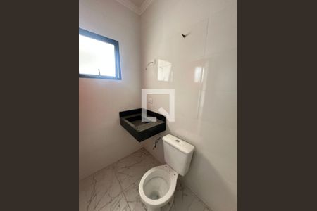 Banheiro da suíte 1 de casa à venda com 3 quartos, 260m² em Jardim Santa Clara, Guarulhos