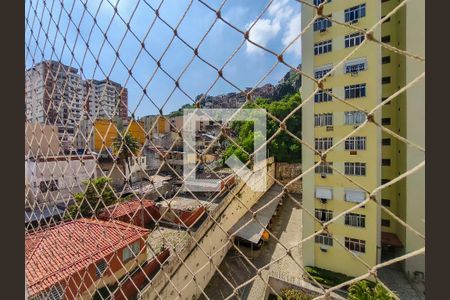 Vista da Sala de apartamento à venda com 3 quartos, 83m² em Rio Comprido, Rio de Janeiro
