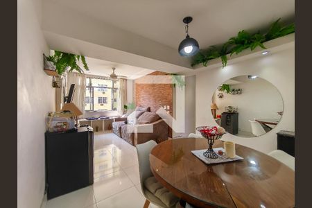 Sala de apartamento à venda com 3 quartos, 83m² em Rio Comprido, Rio de Janeiro