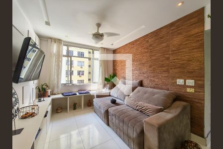 Sala de apartamento à venda com 3 quartos, 83m² em Rio Comprido, Rio de Janeiro