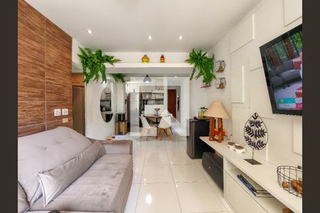 Sala de apartamento à venda com 3 quartos, 83m² em Rio Comprido, Rio de Janeiro