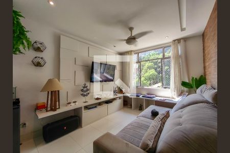 Sala de apartamento à venda com 3 quartos, 83m² em Rio Comprido, Rio de Janeiro