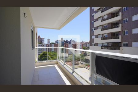 Varanda da Sala de apartamento para alugar com 3 quartos, 83m² em Itacorubi, Florianópolis