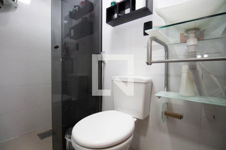 Banheiro Social de apartamento para alugar com 1 quarto, 50m² em Taguatinga Sul, Brasília