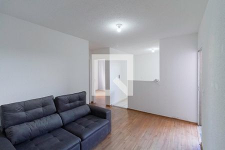 Sala de apartamento para alugar com 2 quartos, 60m² em Caiapos, Contagem