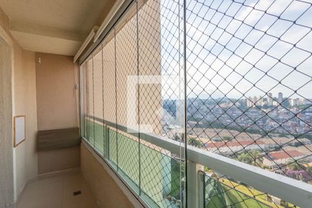 Varanda da sala de apartamento para alugar com 2 quartos, 59m² em Parque Santo Antonio, São Bernardo do Campo