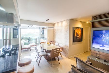 Sala de Jantar de apartamento à venda com 3 quartos, 74m² em Jardim Iracema, Barueri