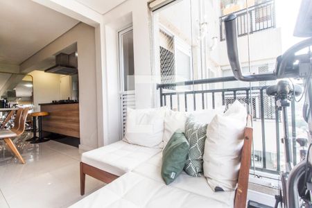 Varanda gourmet de apartamento à venda com 3 quartos, 74m² em Jardim Iracema, Barueri