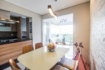 Sala de Jantar de apartamento à venda com 3 quartos, 74m² em Jardim Iracema, Barueri