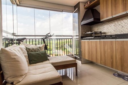 Varanda gourmet de apartamento à venda com 3 quartos, 74m² em Jardim Iracema, Barueri