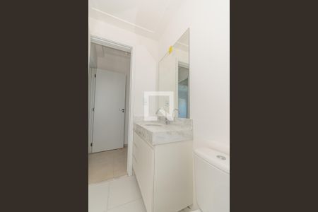 Banheiro da Suíte  de apartamento para alugar com 2 quartos, 54m² em Jardim Nossa Senhora da Penha, Hortolândia