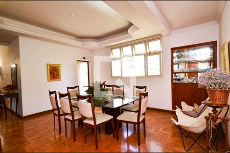 Sala de jantar de casa à venda com 7 quartos, 314m² em Serra, Belo Horizonte