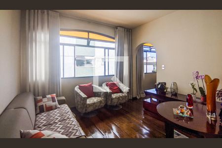 Sala de apartamento à venda com 3 quartos, 85m² em Cidade Nova, Belo Horizonte