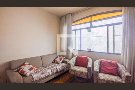 Sala de apartamento à venda com 3 quartos, 85m² em Cidade Nova, Belo Horizonte