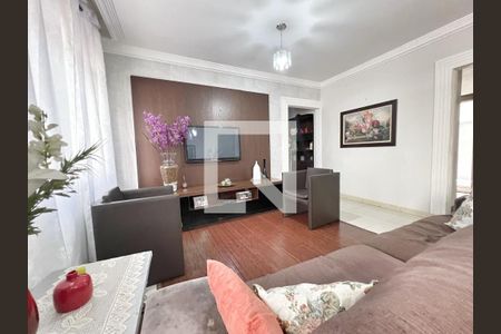 Sala de apartamento à venda com 3 quartos, 120m² em Santo Antônio, Belo Horizonte