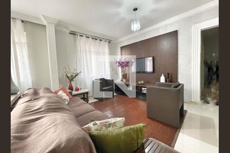 Sala de apartamento à venda com 3 quartos, 120m² em Santo Antônio, Belo Horizonte