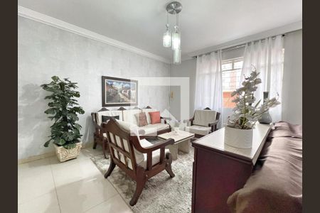 Sala de apartamento à venda com 3 quartos, 120m² em Santo Antônio, Belo Horizonte