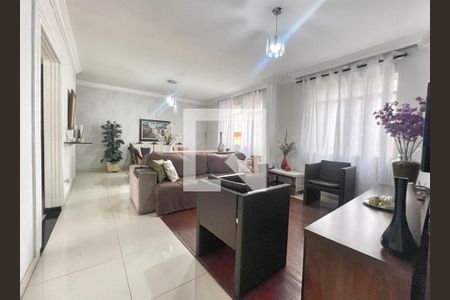 Sala de apartamento à venda com 3 quartos, 120m² em Santo Antônio, Belo Horizonte