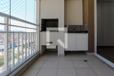 Varanda Gourmet de apartamento para alugar com 3 quartos, 80m² em Cezar de Souza, Mogi das Cruzes