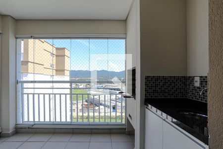 Varanda Gourmet de apartamento para alugar com 3 quartos, 80m² em Cezar de Souza, Mogi das Cruzes