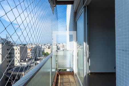 Sala Varanda de apartamento para alugar com 2 quartos, 96m² em Tijuca, Rio de Janeiro