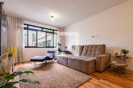 Sala de apartamento para alugar com 3 quartos, 115m² em Jardim Paulista, São Paulo