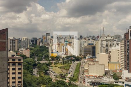 Vista da Sala de kitnet/studio à venda com 1 quarto, 30m² em Centro Histórico de São Paulo, São Paulo