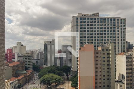 Vista da Sala de kitnet/studio à venda com 1 quarto, 30m² em Centro Histórico de São Paulo, São Paulo