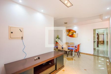 Sala de apartamento à venda com 3 quartos, 95m² em Vila Tibiriçá, Santo André