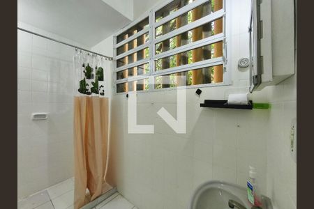 Banheiro de apartamento à venda com 1 quarto, 40m² em Rio Comprido, Rio de Janeiro