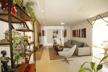 sala de apartamento à venda com 4 quartos, 106m² em Buritis, Belo Horizonte