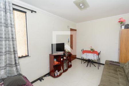 Sala de apartamento à venda com 2 quartos, 47m² em Eldorado, Contagem