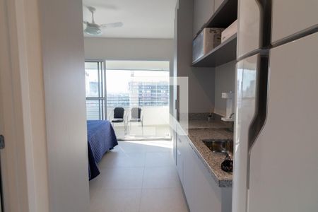 Sala/Quarto/Cozinha de apartamento para alugar com 1 quarto, 25m² em Butantã, São Paulo