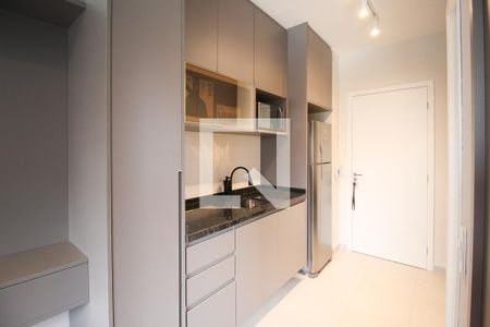 Cozinha de apartamento à venda com 1 quarto, 24m² em Vila Olímpia, São Paulo