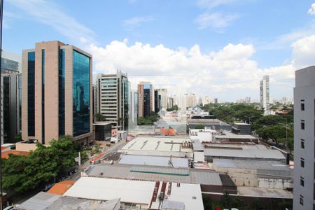 Vista da Sala/Quarto de apartamento à venda com 1 quarto, 24m² em Vila Olímpia, São Paulo