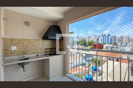 Varanda Gourmet de apartamento à venda com 3 quartos, 85m² em Centro, São Caetano do Sul