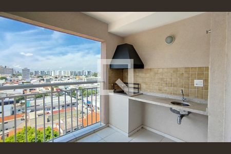 Varanda Gourmet de apartamento à venda com 2 quartos, 70m² em Centro, São Caetano do Sul